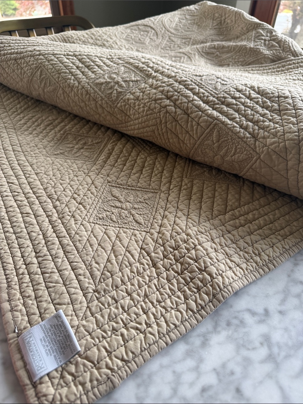 Restoration Hardware 100% Cotton Quilt